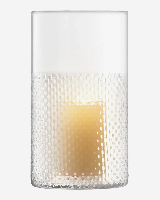 LSA Clear Wicker VaseLantern