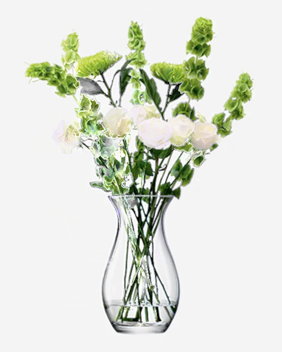 LSA Clear Flower Grand Posy Vase