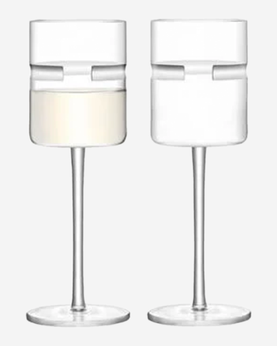 LSA Horizon Clear Cut White Wine Glass 260ml