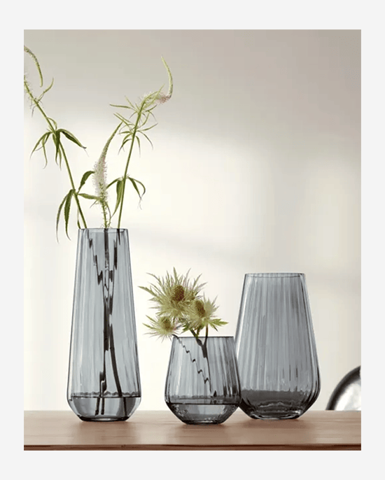 LSA Sheer Zinc VaseLantern