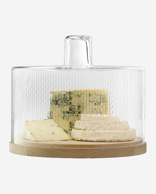 LSA Clear Wicker Dome with Ash Base