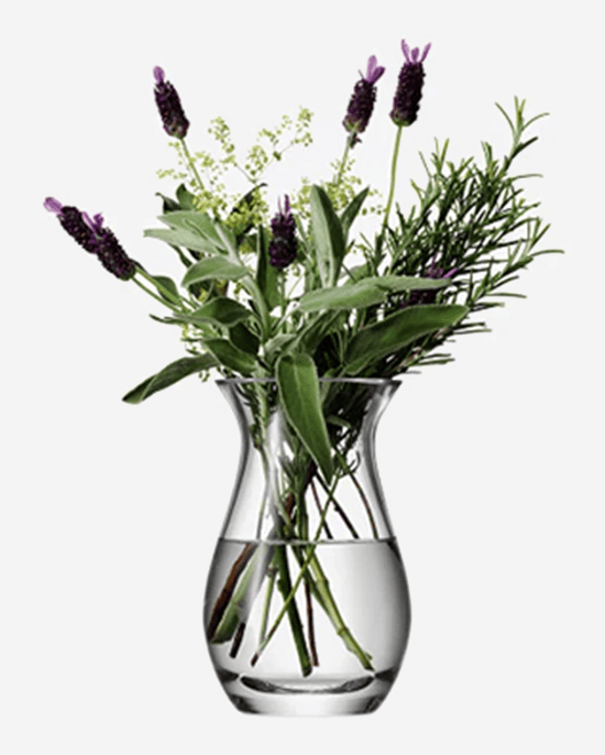 LSA Clear Flower Mini Posy Vase