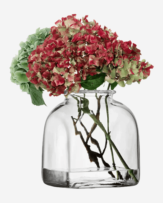 LSA Umberto Vase H24cm Clear