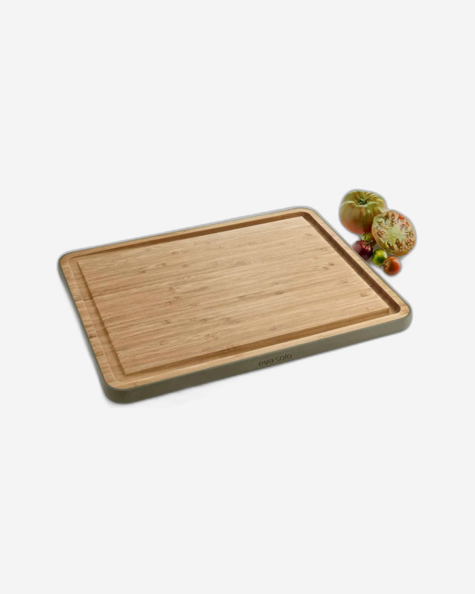 Eva Solo 520350 Bamboo Cutting Board with Juice Groove Green Tool