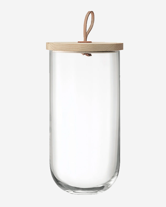 LSA Ivalo Clear Container & Ash Lid H29.5cm