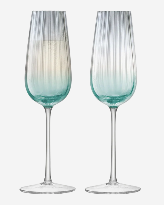 LSA GreenGrey Dusk Champagne Flute 250ml
