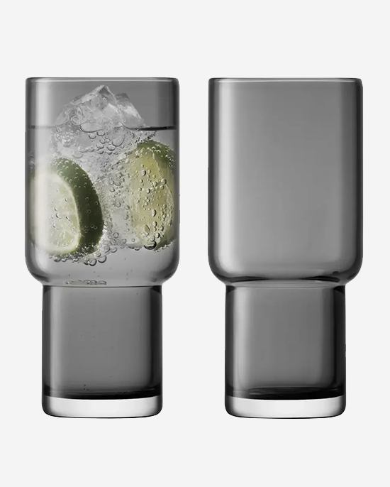 LSA Slate Utility Highball Glass 390ml