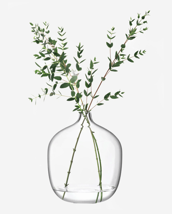 LSA Vessel Clear Vase H35cm
