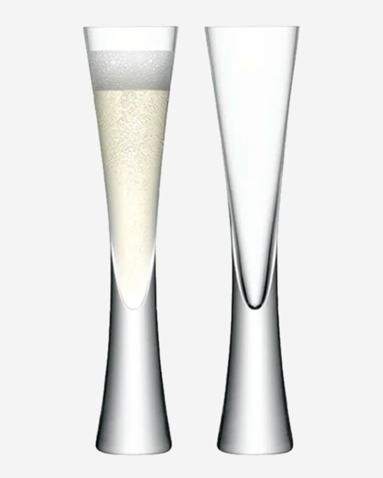 LSA Clear Moya Cut Champagne Flute 170ml