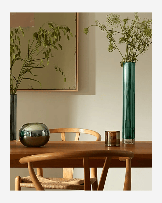 LSA Amber Lustre Epoque Tealight Holder