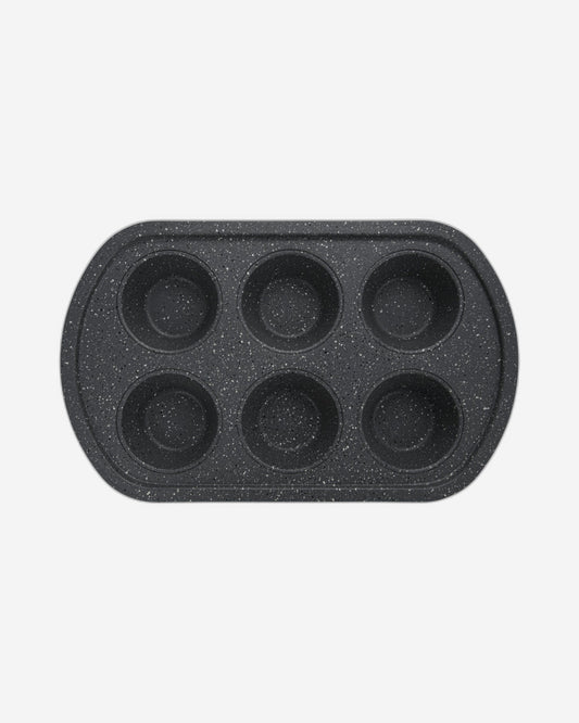 Fissman 6 Cups Muffin Pan 32cm Carbon Steel With Non-Stick Coating