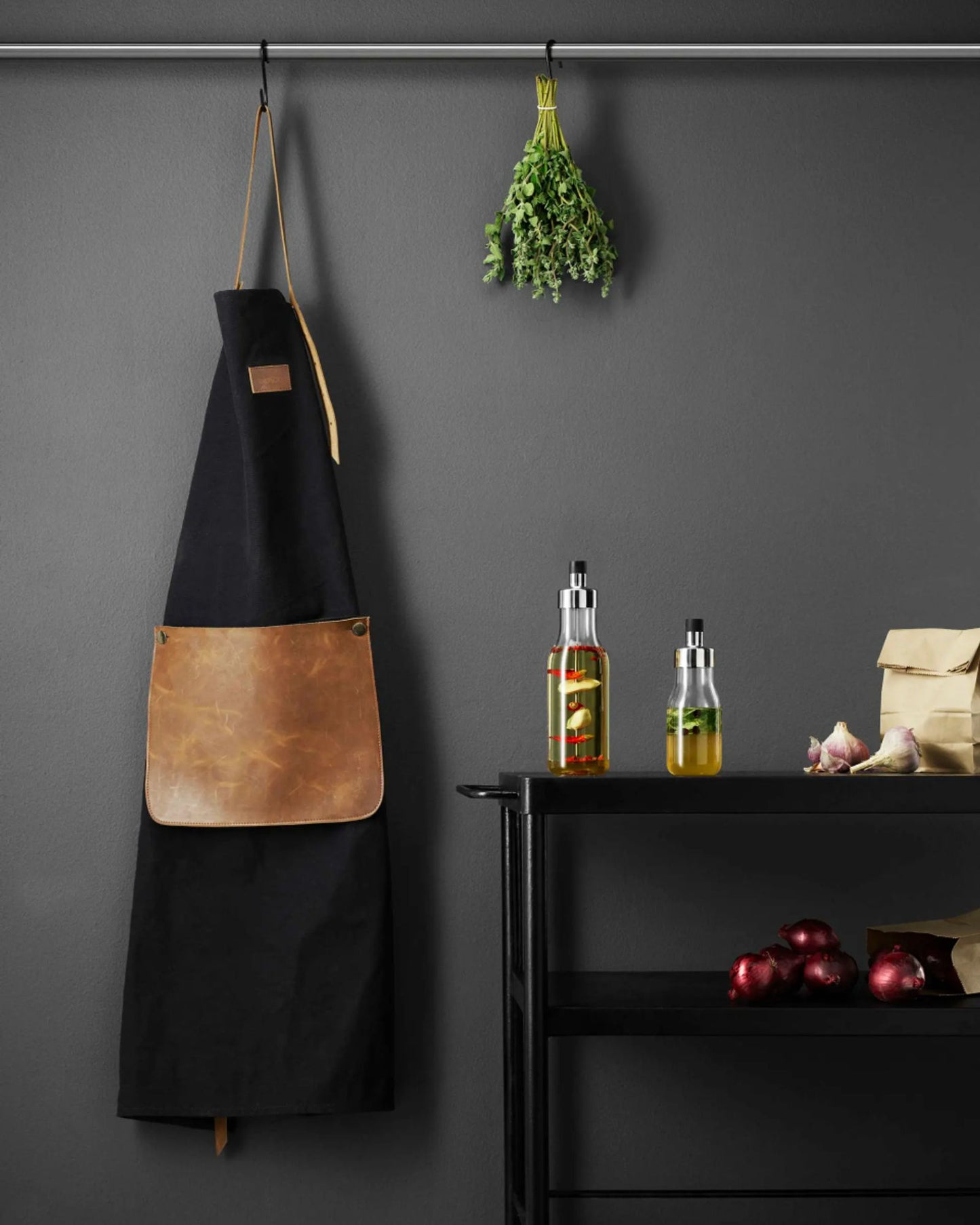 Eva Solo 571113 Apron in Canvas and Leather