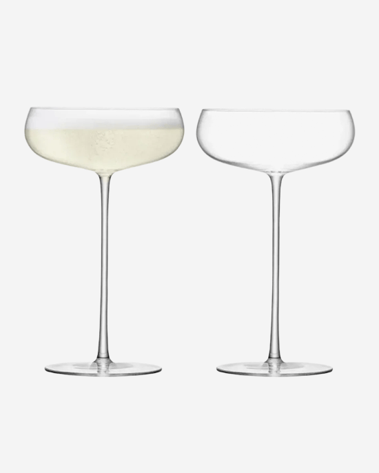 LSA Clear Wine Culture Champagne Saucer 320ml