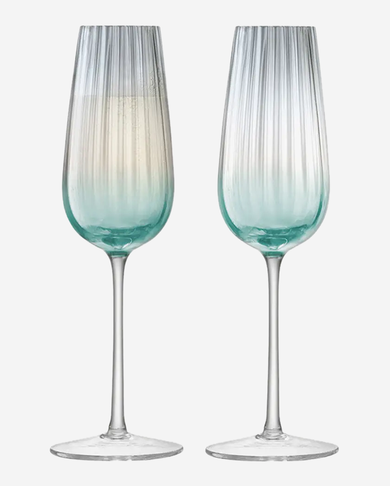 LSA GreenGrey Dusk Champagne Flute 250ml