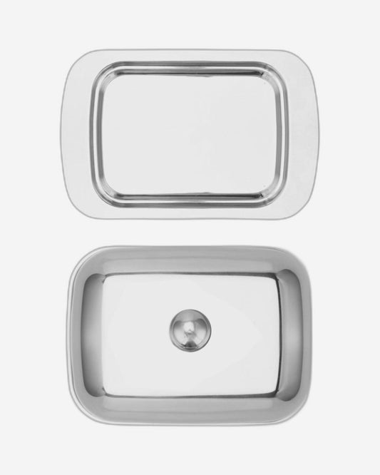 Fissman Butter Dish 18x12x7cm Stainless Steel