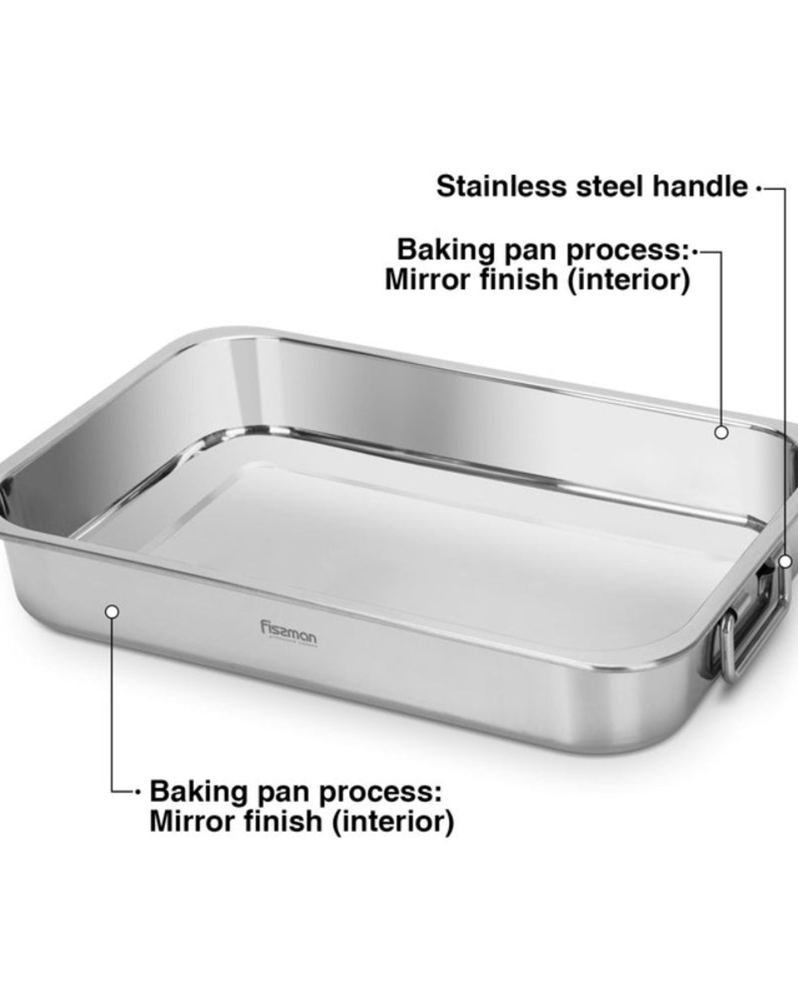 Fissman Roaster 32cm Stainless Steel