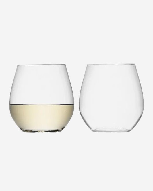 LSA Clear White Wine Glass 370ml Set of 2