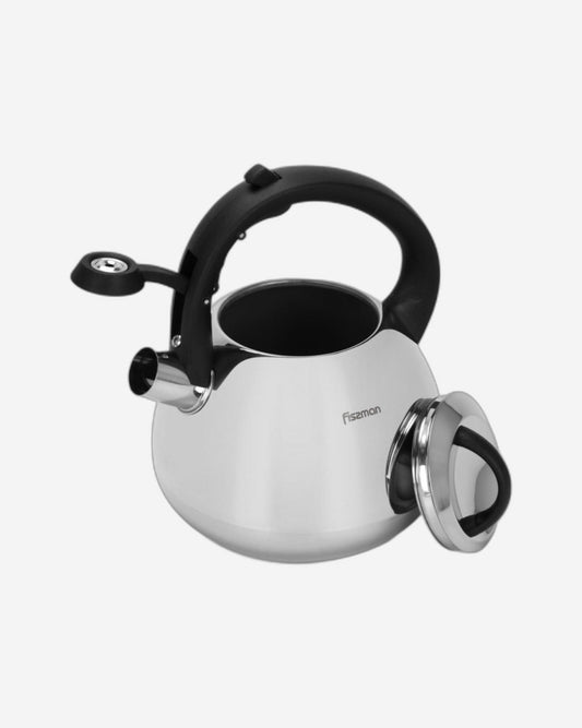 Fissman Whistling Kettle 2.5LTR Stainless Steel Aquarius