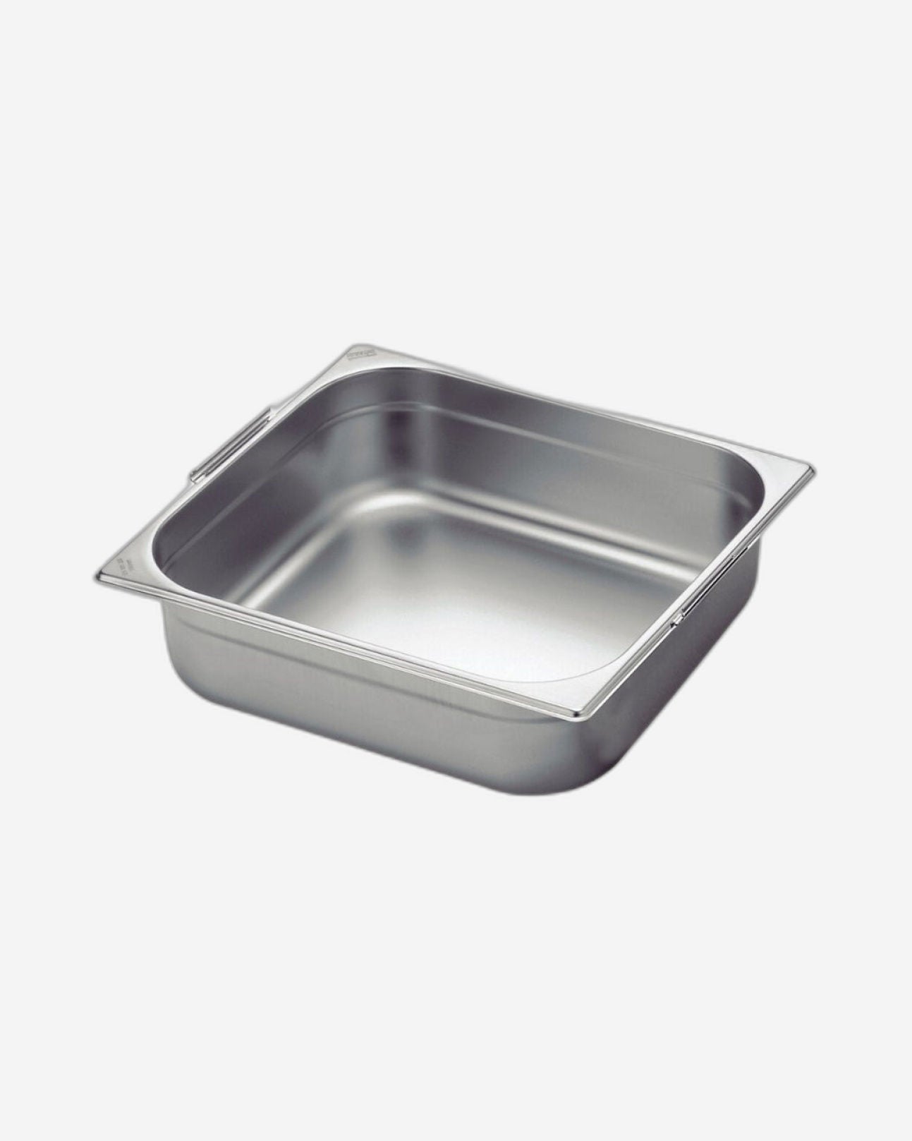 Tramontina Since 1911 Made In Brazil Tramontina Gn 2/3 Stainless Steel Food Pan With Retractable Handles, 100 Mm Deep - Steel 304