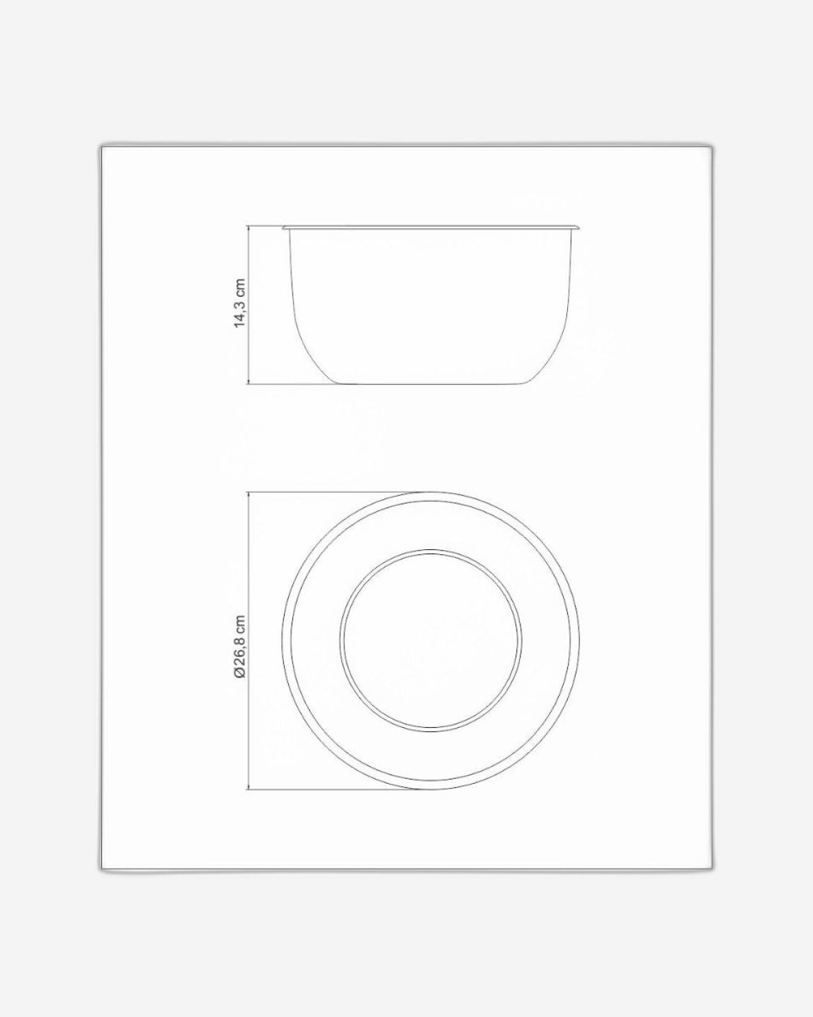 Tramontina Utility Cheese Container