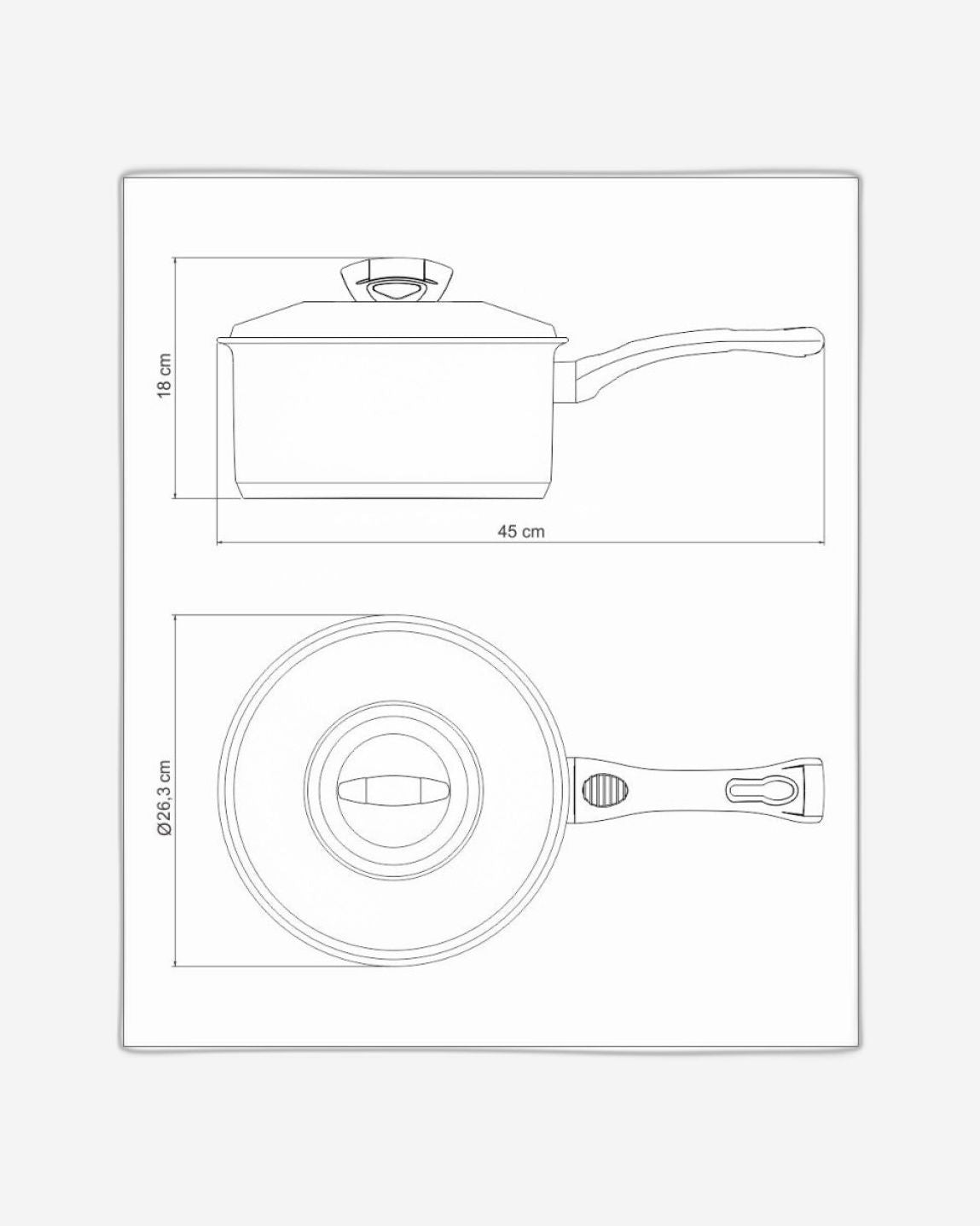 Tramontina Solar Saucepan 4.7L
