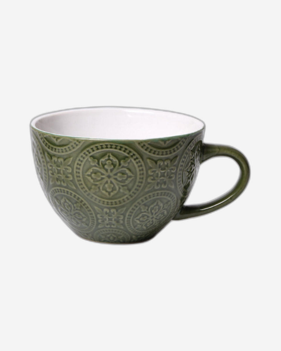 Fissman Mug Ceramic Green