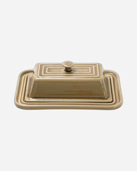 Fissman Butter Dish Ceramic Brown 21.7cm