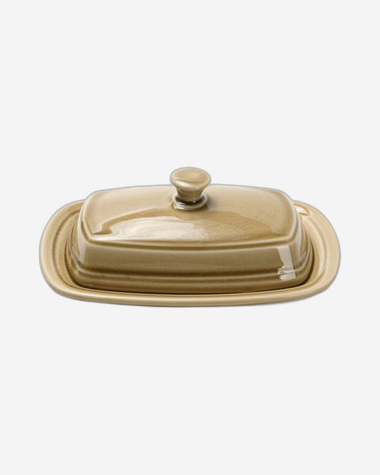 Fissman Butter Dish Ceramic Brown 20cm
