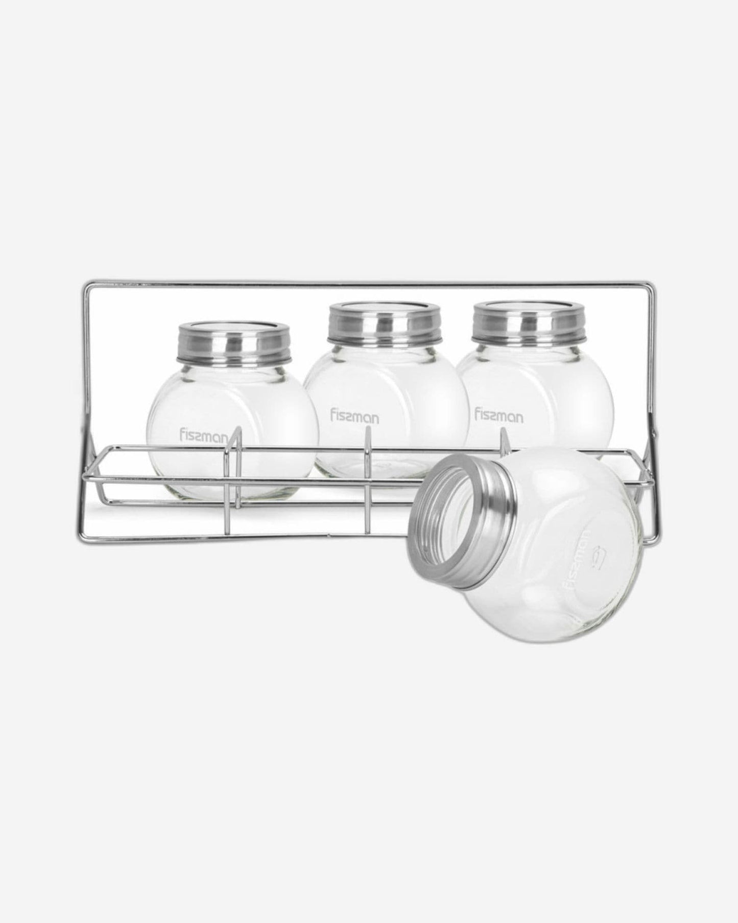 Fissman Condiment 4Pc 195ml Rack
