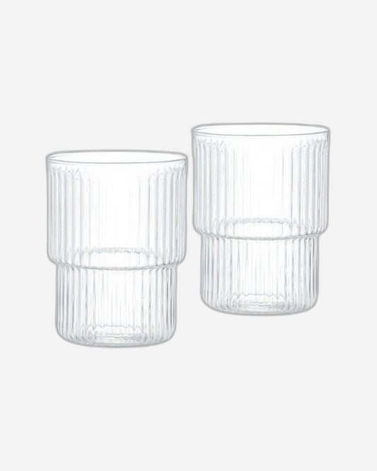Fissman Tumbler Borosilicate 2Pc 370ml