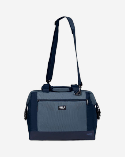 00066158-Igloo-Snapdown Maxcold Repreve Eco-Friendly 36-can Cooler Bag - Blue