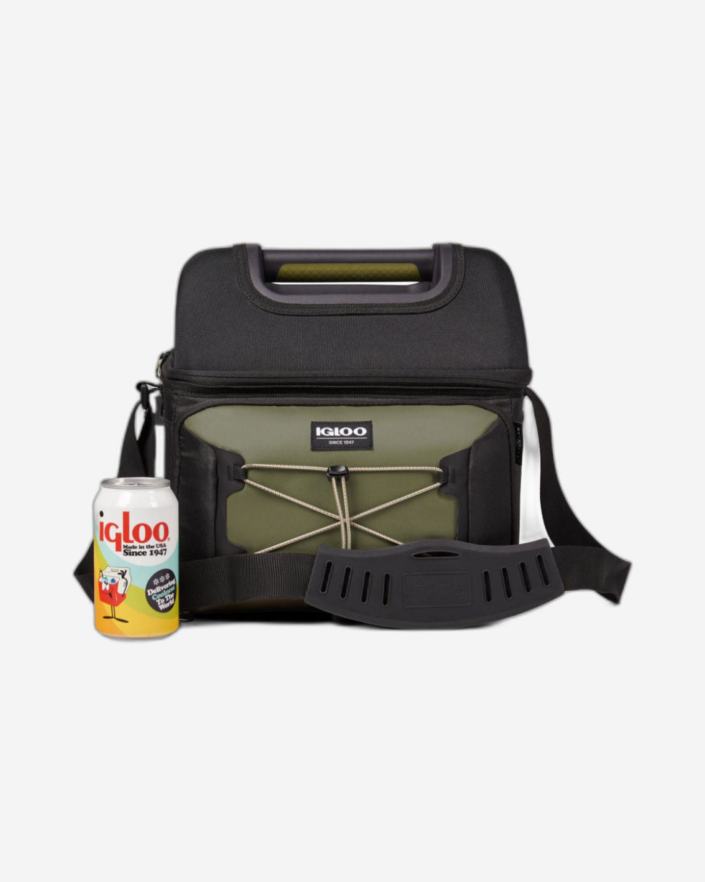 00066294-Igloo-Hardtop Gripper 22 Maxcold Voyager Cooler Bag - Olive