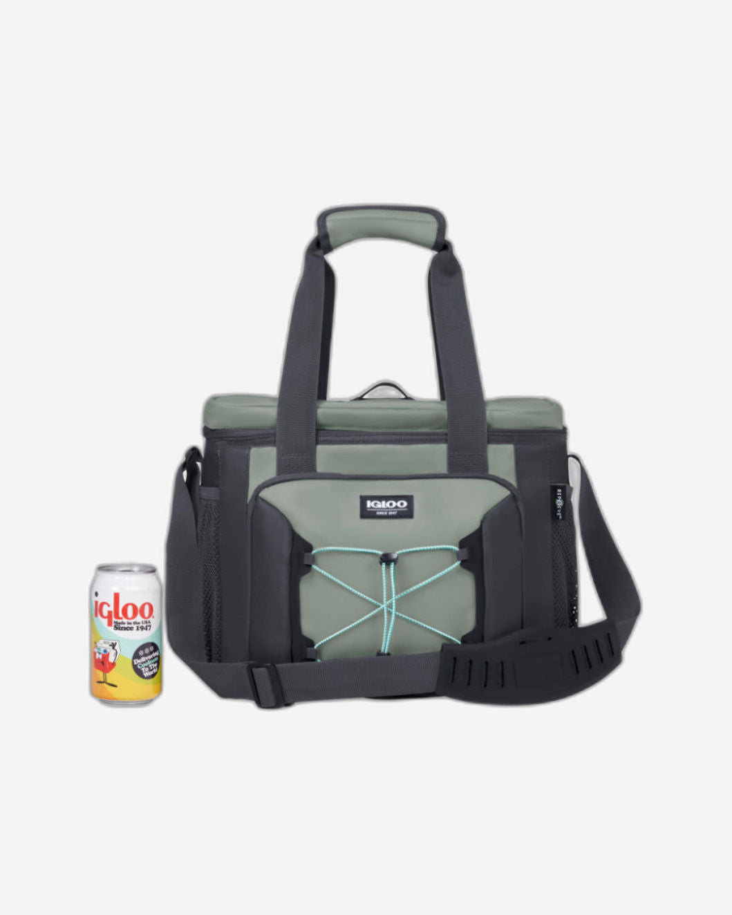 00066304-Igloo-Hlc 24 Maxcold Voyager Cooler Bag - Gray