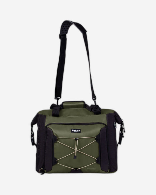 00066310-Igloo-Snapdown 36 Maxcold Voyager Cooler Bag - Olive
