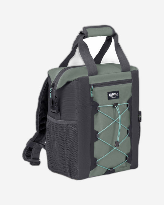 Igloo-Gray Snapdown 18 Can Softside Backpack - Gray