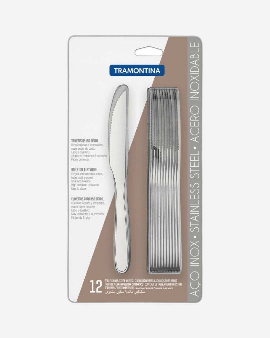 Tramontina Maresias Steak Knives 12Pc