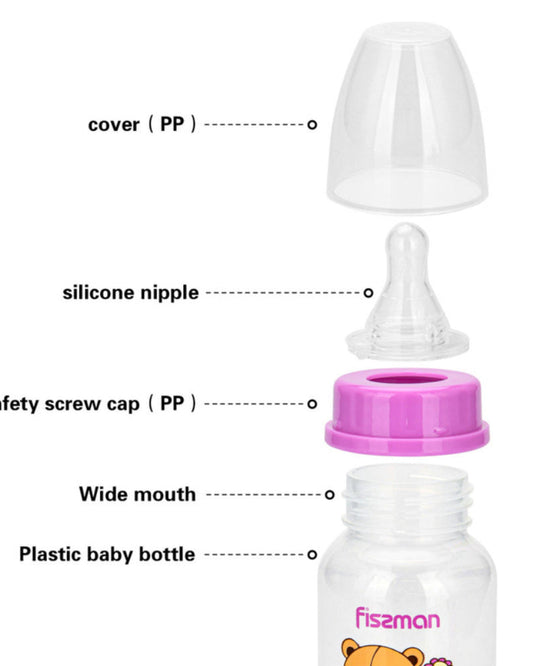 Fissman Feeding Bottle With Compatible Design 120ml