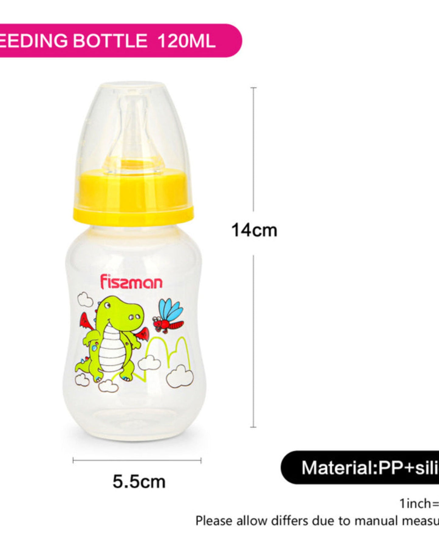 Fissman Feeding Bottle 125ml