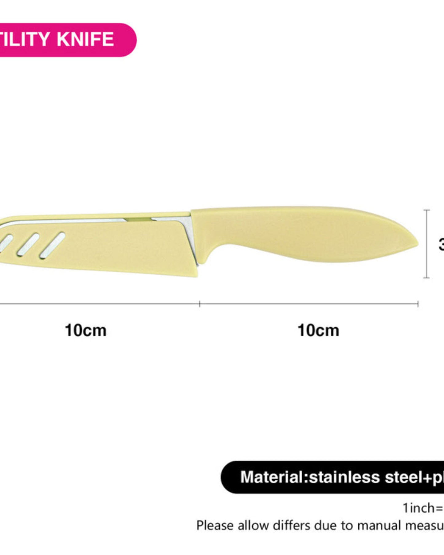 Fissman Utility Knife Sheath Yellow