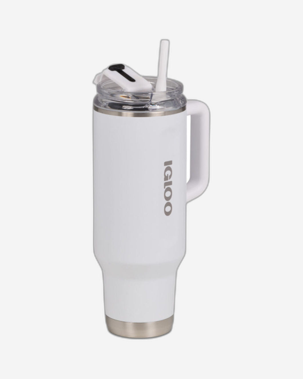 00071226-Igloo - 40 OZ Stainless Steel Travel Mug - White
