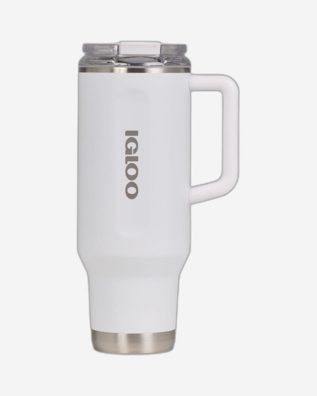00071226-Igloo - 40 OZ Stainless Steel Travel Mug - White