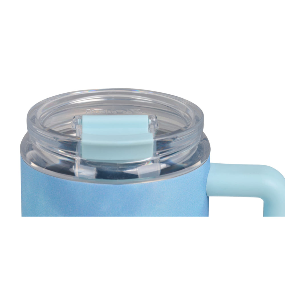 00071309-Igloo - 32 Oz Flip ‘n’ Sip Travel Mug - powder Blue