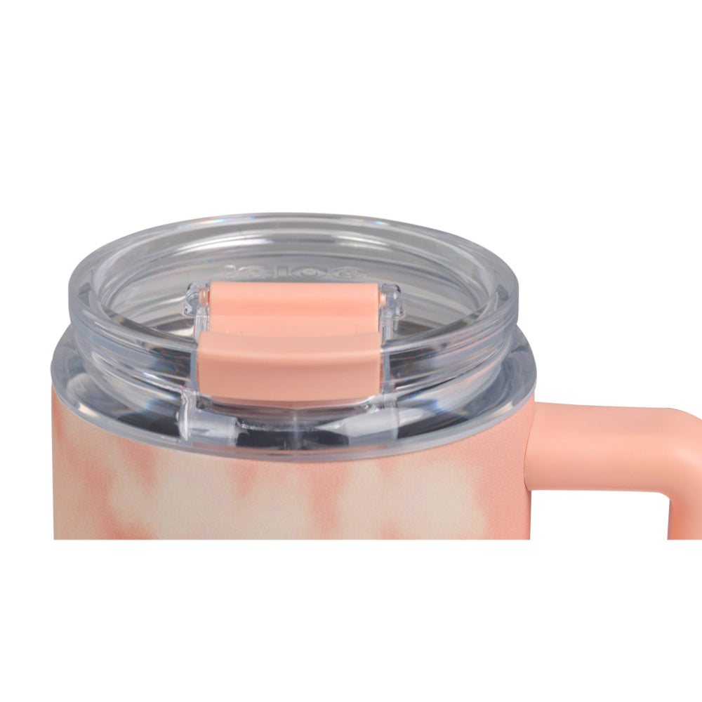 00071312-Igloo - 32 Oz Flip ‘n’ Sip Travel Mug - Apricot