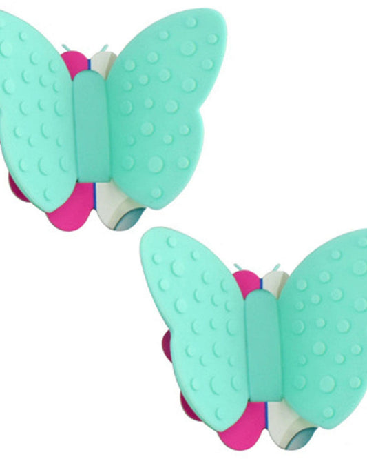 Fissman Butterfly Pot Magnet 2Pc Blue