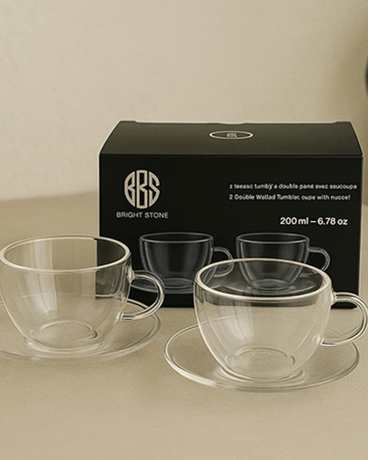 B&S Double Wall Glass 120ml