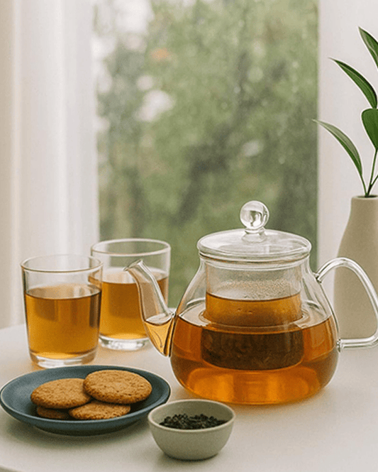 B&S Borosilicate Tea Pot 800ml