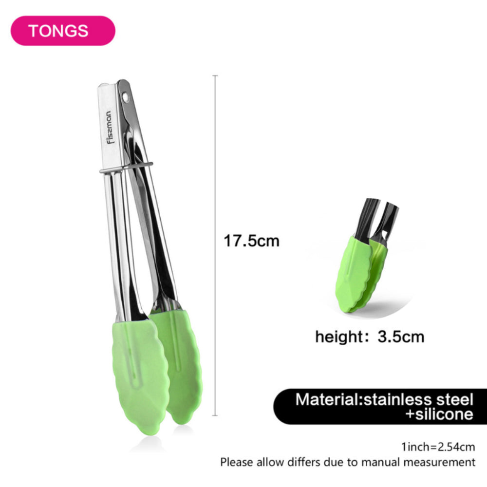 Fissman Tongs Green/Silver
