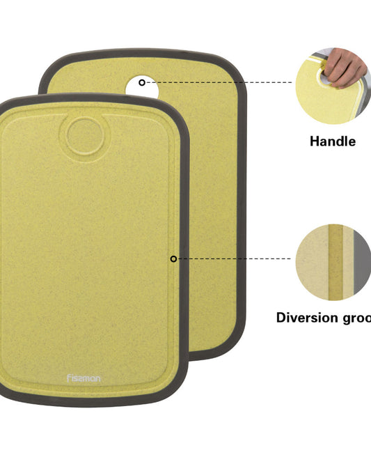 Fissman Cutting Board Durable TPR/ Green 29 x 0.8 x 19cm