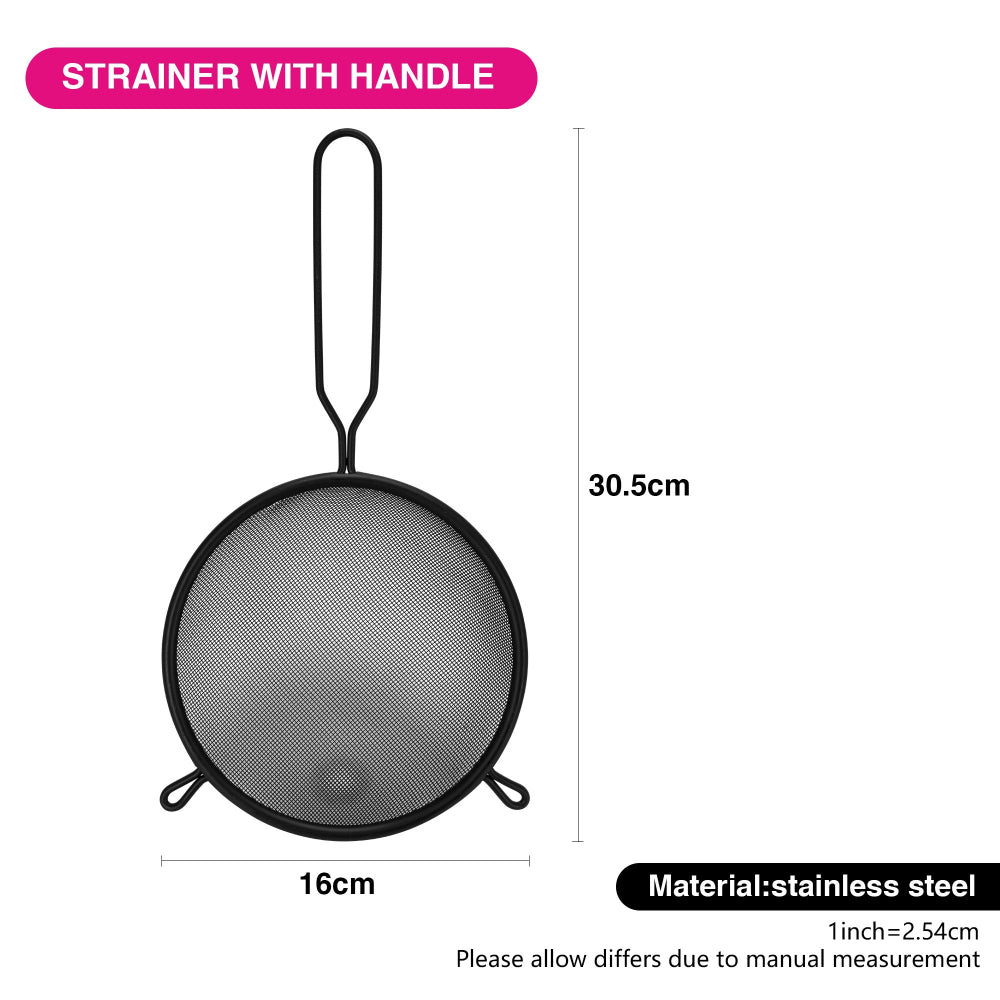 Fissman Strainer Fine Mesh 16cm