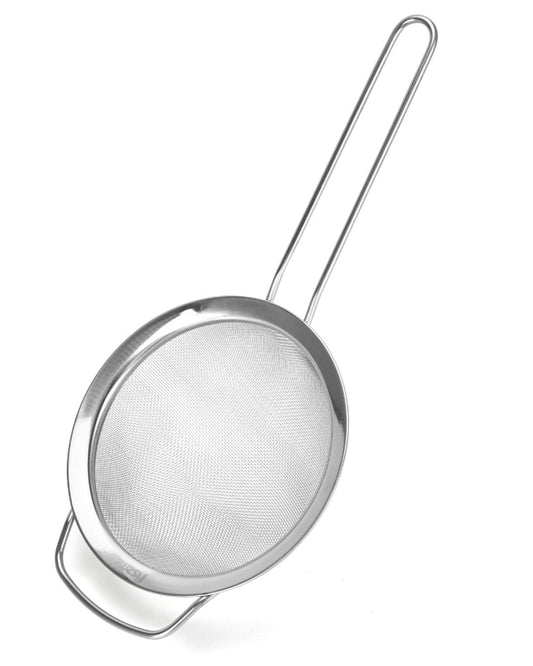 Fissman Steel Strainer With Handle Silver 16cm